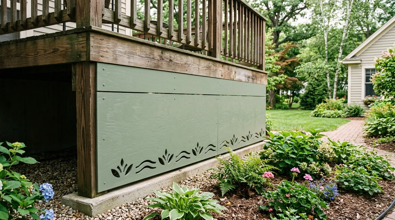 Planter-Style Deck Base Cover